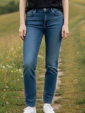 Citizens of Humanity Avedon Low Rise Skinny Medium Wash Size 31